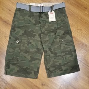 New Boys camo cargo shorts